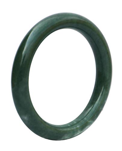 Bracelet de jade vert foncé, un lien intemporel avec la nature