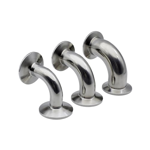 Coude à 90° de rechange pour tuyau rigide 19mm compatible collier Tri Clamp ferrule 50.5mm - 2