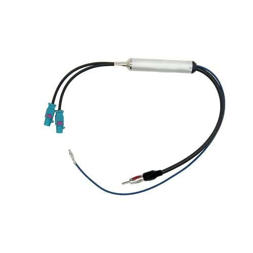 Vecys Autoradio AM/FM Antennenverstärker Splitter Fakra zu DIN Stecker zu Dual Fakra Z Stecker Splitter Kompatibel mit FM Autoradio VW Skoda Mercedes Sitz Blaupunkt Pionier Clarion Vecys Autoradio AM/FM Antennenverstärker Splitter Fakra zu DIN Stecker zu Dual Fakra Z Stecker Splitter Kompatibel mit FM Autoradio VW Skoda Mercedes Sitz Blaupunkt Pionier Clarion