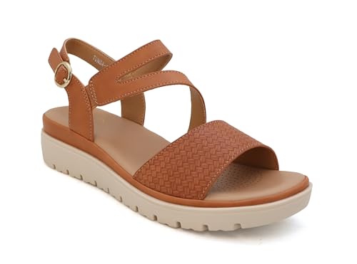 YOKI TUNSA-20 Women's Wedge Platform Sandals – Strappy Sandals With Arch Support, Comfortable Dress Sandals, Summer Platform Sandals2