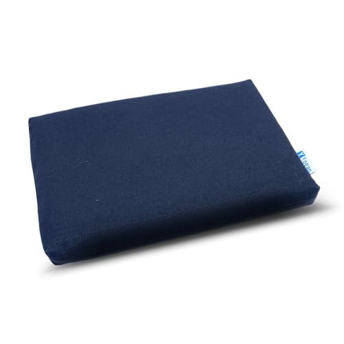 Yogan Cuscino Yoga/Pilates, 30x20x2,5 cm, Blu Navy