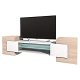mobile tv moderno grigio DESIGN MODERNO caratterizzato da una sagoma minimalista, colori di finiture classici e funzionalità