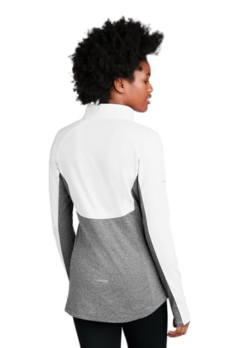 SPORT-TEK Women's Sport-Wick Stretch Contrast Quarter Zip Pullover3