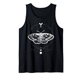 Mondphasen Schmetterling - Mondphase Witchcraft Okkult Tank Top