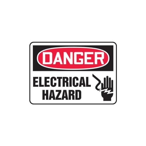 Danger Electrical Hazard signalisation de sécurité Accuform MELC017XP format 7x10