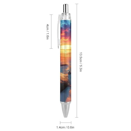 Bolígrafo retráctil African Kente de 0,5 mm, alta precisión y suavidad 2