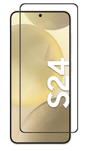 Image of HD Tempered Glass Screen Protector Compatible for Samsung Galaxy S24 5G with Edge to Edge coverage and Easy Installation kit