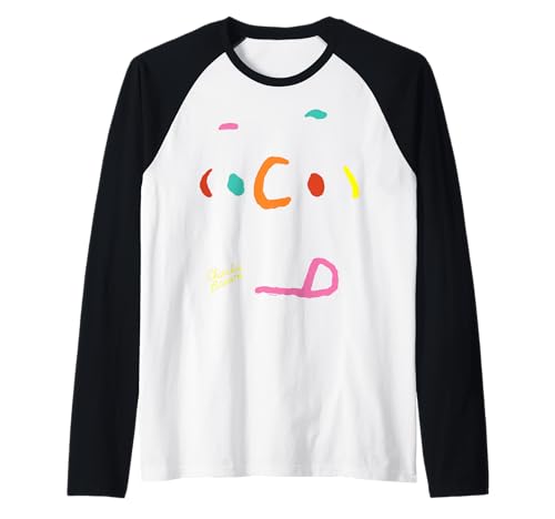 Cacahuetes - Charlie Brown Face Camiseta Manga Raglan