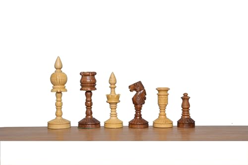 Jeu d'échecs vintage en bois de palissandre pour soirées au coin du feu