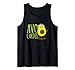 Avo Cardio - Avocado Fitness Outfit - Cardio Training Canotta