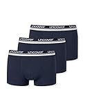 Uncover by Schiesser Herren 3PACK Shorts Unterwäsche, dunkelblau, XL (3er Pack)