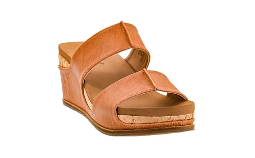 Corkys Footwear Womens Table For Two Wedges - Featuring A 2-Inch Heel, Soft and Cushioned EVA Insoles, A Double Strap, And A Vegan Leather Wrapped Outsole3