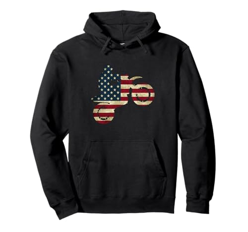Motocross Dirt Bike Bandera Americana Off-Road Enduro Freedom Sudadera con Capucha