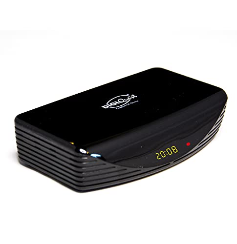 Décodeur TNT DVBT2 noir Digiquest MDD idéal pour libérer de l'espace dans le salon