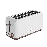 tostadora taurus amazon Cuenta con sistema de auto-centrado, elevación extra para extracción fácil de la tostada y alojamiento para el cable.