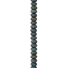 Bead Landing Purple Resin Rondelle Beads, 8mm, 12 Pack