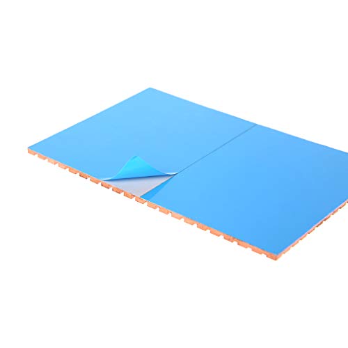 Disipador de calor mecánico de cobre puro delgado para disco duro 2.5 pulgadas, enfriador de tarjeta de memoria para computadora, soporte radiador para CPU de laptop miniatura 4