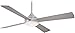 Minka-Aire F521-ABD, Aluma, 52" Ceiling Fan with Light & Wall Control, Brushed Aluminum