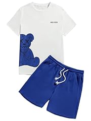 Royal Blue Cartoon Bear