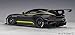 AUTOart Aston Martin Vulcan Matt Black with Lime Green Stripes 1/18 Model Car