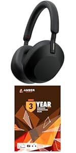 Amazon.com: Sony WH-1000XM5-BLACK Wireless Over-Ear Noise