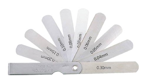 TRUSCO スキマゲージ12.7幅長さ150範囲0.03~3.00 T150MX