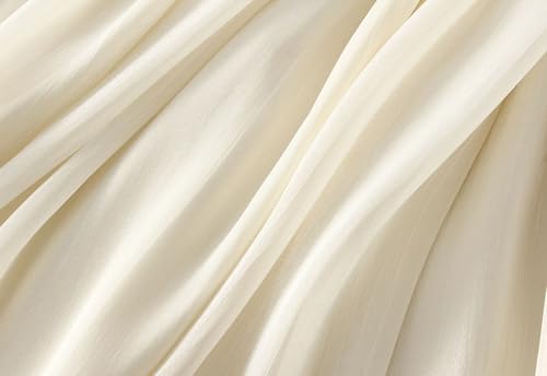 Womens Pleated A-Line Skirt Elastic High Waist Midi Skirts Elegant Graceful Flowy Fairy Skirt for Prom Wedding Party4