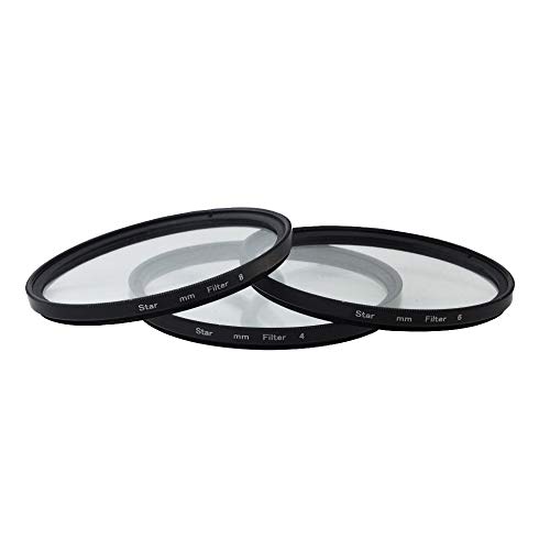 Filtro Estrella Ultrafino 77mm Kit de 3 Piezas de Efectos Ajustables 4
