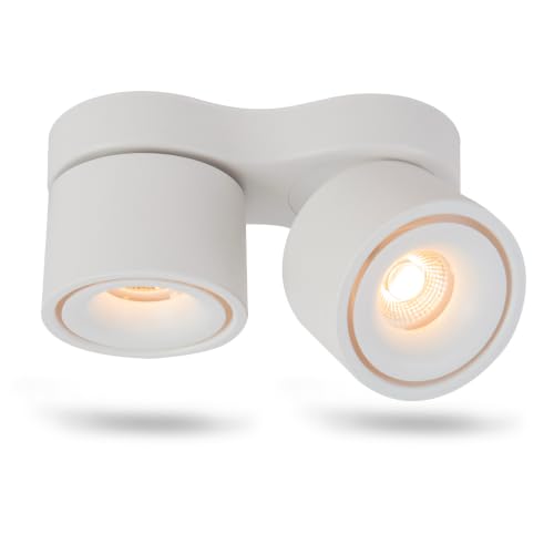 Image of 5CCT LED Ceiling Spotlight Modern Surface Mount Ceiling Light | Dimmable,5CCT /2700K-5000K,Flush Mount Ceiling Lights Fixture,Kitchens,Bedrooms,Living Rooms,Hospitality,Hallways,and Foyers
