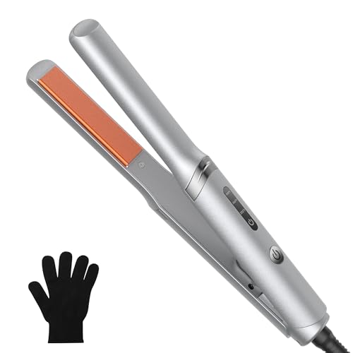 Portable Hair Straightener, Travel Negative Ion Flat Iron,15s Fast Heating