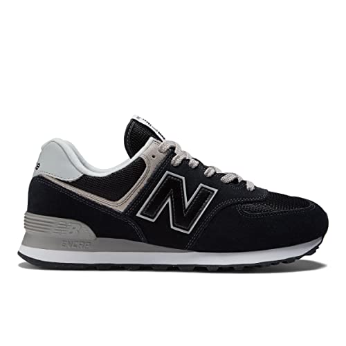 New Balance mens 574 Core Sneaker, Black/White, 11.5 X-Wide US by New Balance - Image 3