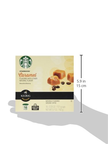 Starbucks Caramel K Cups 16-0.35 OZ