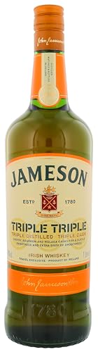 Jameson Triple Triple Irish Whiskey 1,0L Whisky (1 x 1.0 l)