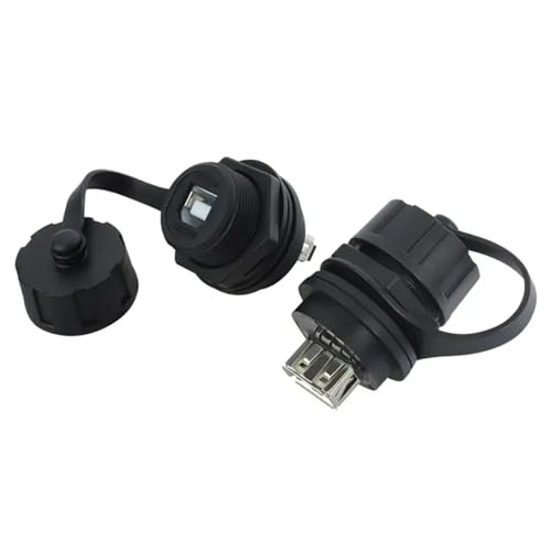 Prise USB type B étanche M20 pour équipement de sécurité visuelle