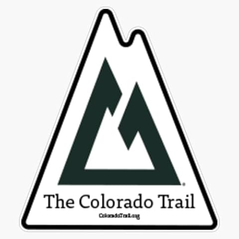 LAD Studio Colorado Trail Bumper Sticker 5" Cover