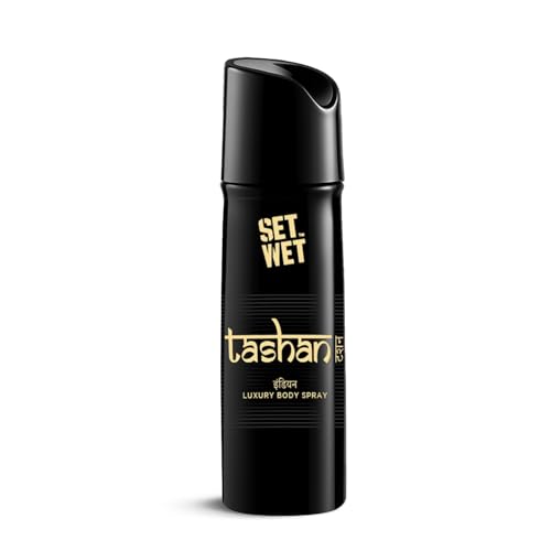 Image of Set Wet Tashan Indian Luxury Body Spray I Long Lasting Body Spray for Men I Manly & Luxury Fragrance for Men, 150ml
