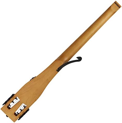 Anygig Electric Guitar Practice Portable Travel 82CM 1.6KG Brown Matte 25.5" Full Scale with Gigbag Right Handed
