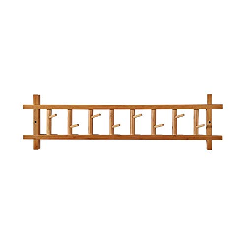 DGHJK Salvaspazio Coat Rack Semplice D'antiquariato a Parete Abbigliamento Display Ingresso Corridoio Soggiorno (Dimensioni: 80x24x4cm)
