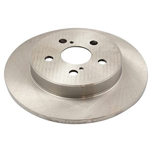 Image of TRQ Rear Brake Pad & Rotor Kit Brake Pads Brake Rotor Semi-Metallic Compatible with 2019-2020 Toyota Corolla
