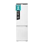 Hisense RB3B250NEWE1, Frigorifero Combinato da incasso da 252 litri, Display LED, Total No Frost 178 cm, Bassa Rumorosità 35 dB, Funzione Convert, Luce Superiore e Laterale, Bianco