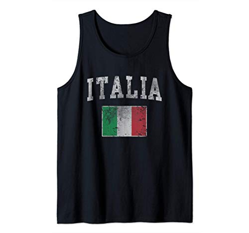 Vintage Italia Italian Flag Italy Italiano Tank Top Vintage Italia Italian Flag Italy Italiano Tank Top