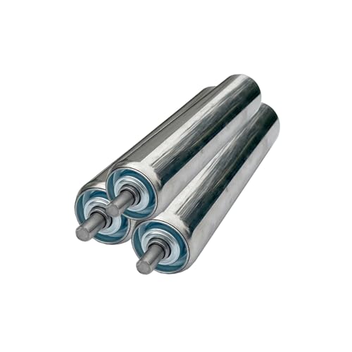 Galvanized Replacement Roller with Precision Bearings 32mm Diameter Flexible Rotating Design Perfect for Plant Use and Efficient Gardening Tool