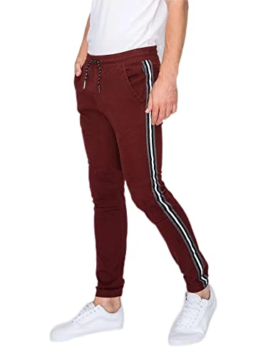 RING OF FIRE Men's Slang Twill Stretch Joggers