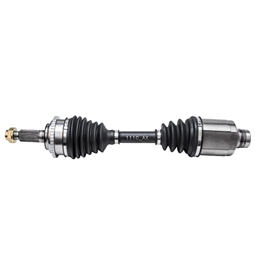 Image of Detroit Axle - Front 2pc CV Axles for 06-09 Fusion Mercury Milan Lincoln Zephyr, 2 CV Axle Shafts Assembly 2006 2007 2008 2009 Replacement