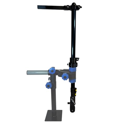 Stratum Outdoors Transducer Pole with Deck Stand Mount (Stand Not Included) Boat Mount 30-60 Telescoping for Garmin Livescope LVS34 LVS32 MEGA Live 1 & 2 & Active Target 1 & 2 (Bike Stand Pole)
