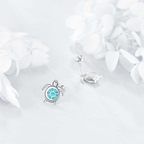 Image of Animal Stud Earrings 925 Sterling Silver Elephant /Unicorn /Chicken /Flamingo /Highland Cow /Hummingbird Earrings Animal Jewelry Gifts for Women