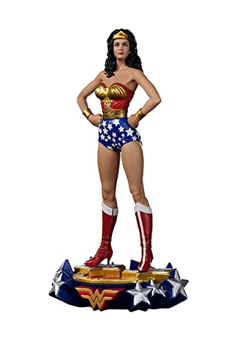 Iron Studios- Wonder Woman Lynda Carter 1/10 Statue Estatuas, Multicolor (83421)