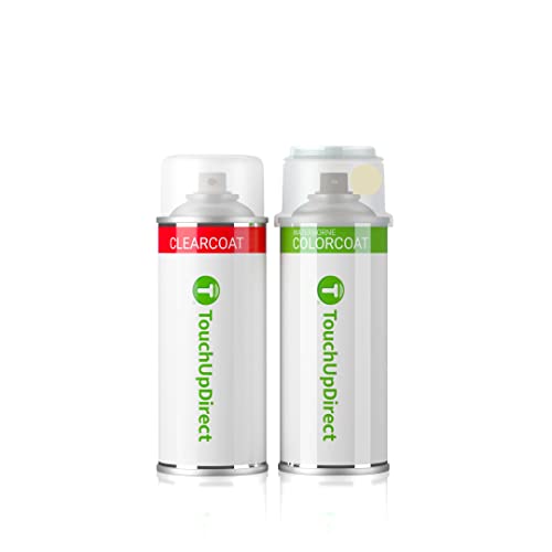 TouchUpDirect IM Titanium Silver Metallic Compatible With Kia Exact Match Touch Up Paint Aerosol - Essential Kit