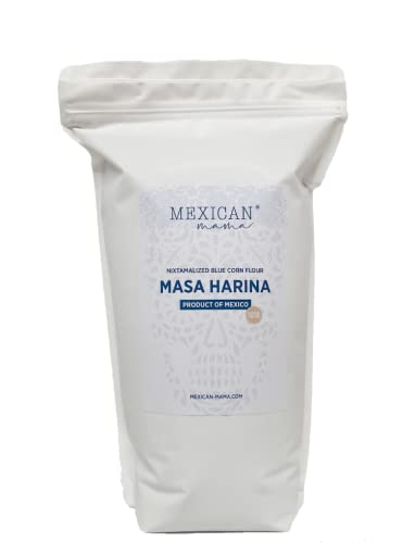 Mexican Mama Blue Masa Harina (Harina de Maíz Azul) 1kg