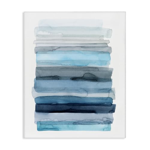 Stupell Industries 'Water Inspired Blue Ombre'| Canvas Art